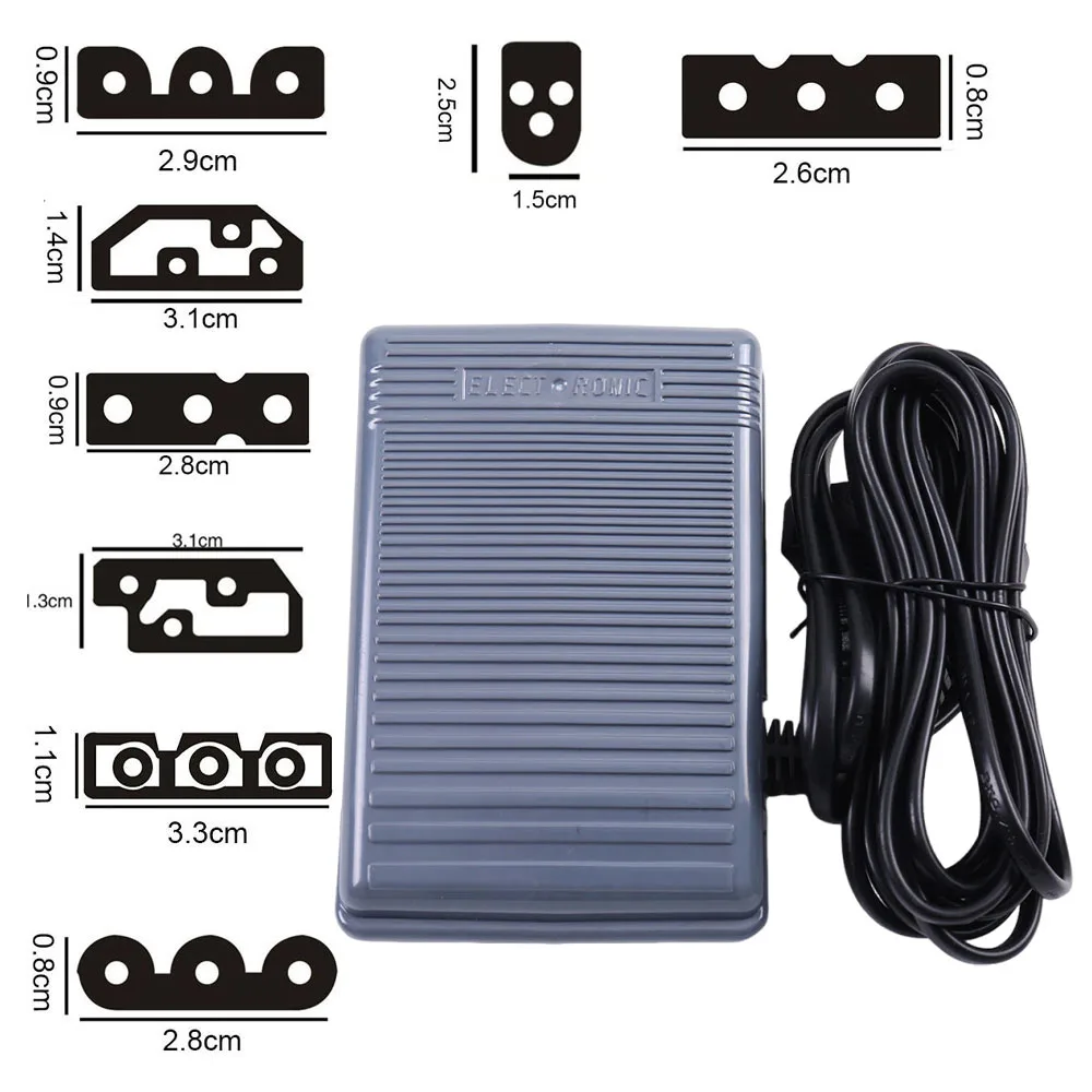 Speed Controller Foot Sewing Machine Control Pedal Accessories Electronic W Cord For Singer 4411 4423 Heavy Duty Quantum Tool