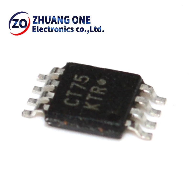 10pcs/lot NCT75DMR2G CT75 12-Bit Temperature Sensor NCT75 Temperature Sensor LGA14