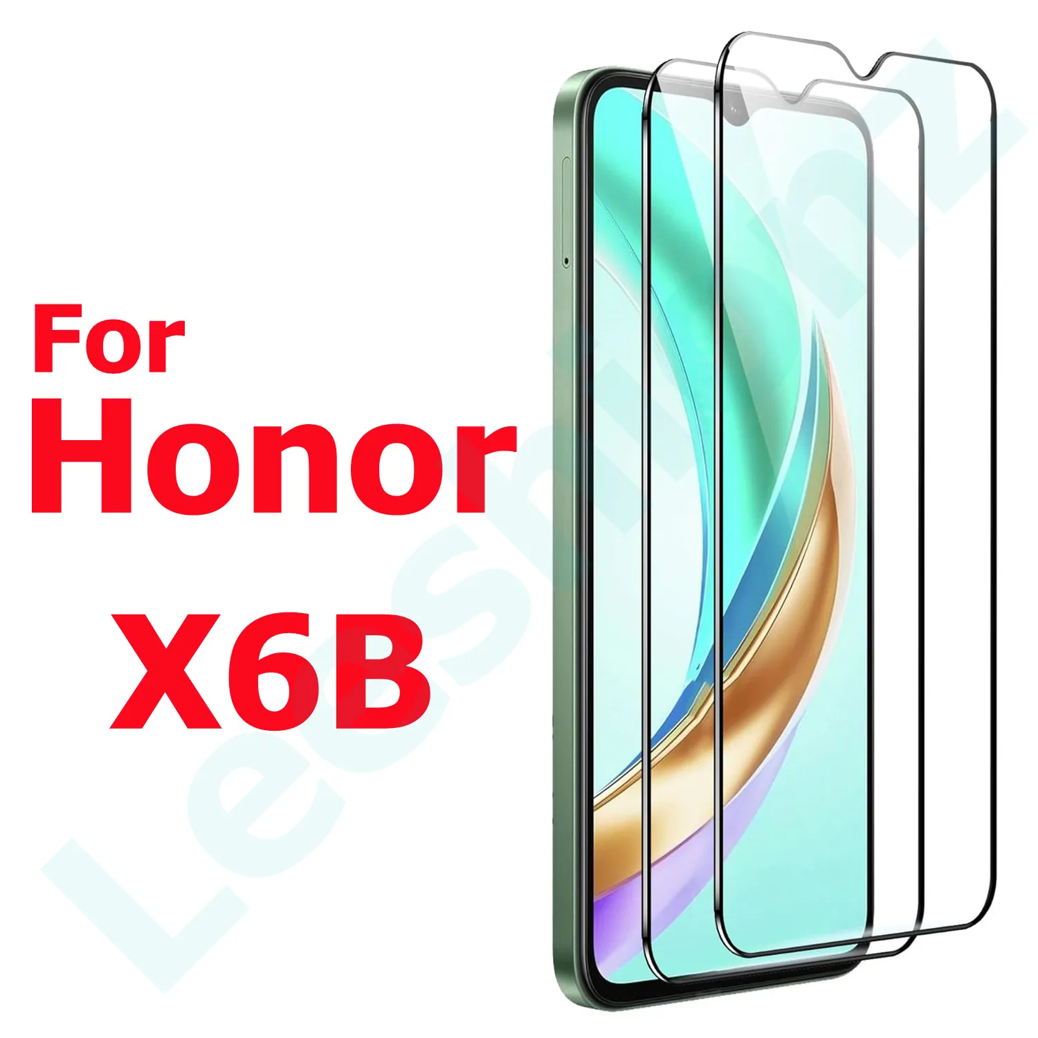 

For Honor X6B tempered Glass protective film, scratch resistant and bubble free, 9H hardness