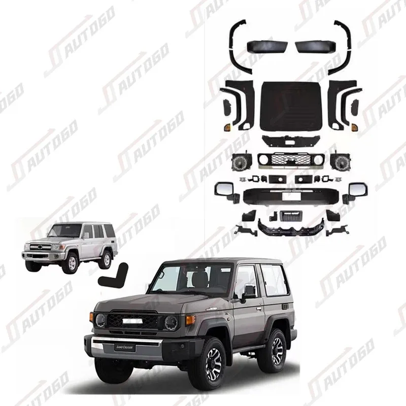 

Exterior Body Parts FJ79 LC76 70 Upgr Body Kit Facelift to 2024 Model for FJ79 FJ76 FJ70 LC79 LC76 LC70 Vehicles 2007-2023