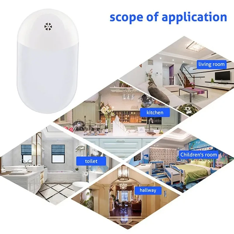 F-3C plug in night light led night light lâmpada com sensores inteligentes do anoitecer ao amanhecer sensor brilho ajustável para crianças plugue da ue