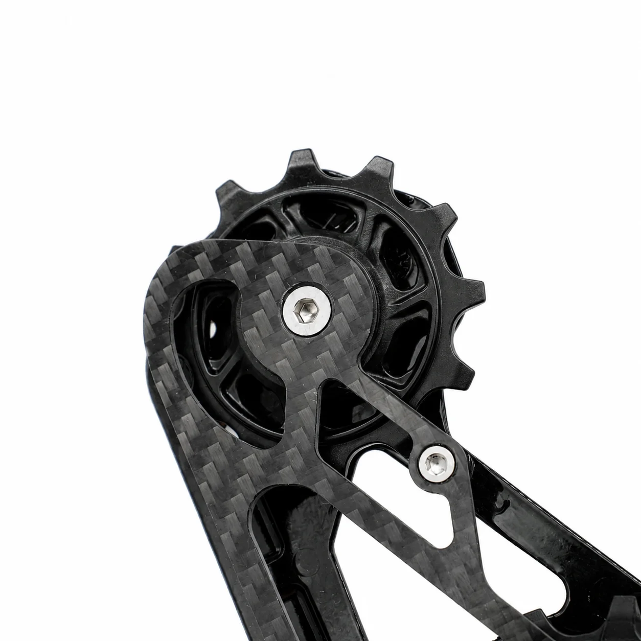 WHEELTOP TX Peak für 7800 Carbonfaser-Kettenführung mit hohlem Keramiklager für EDS TX Elektronische Fahrradschaltung – Detail 8