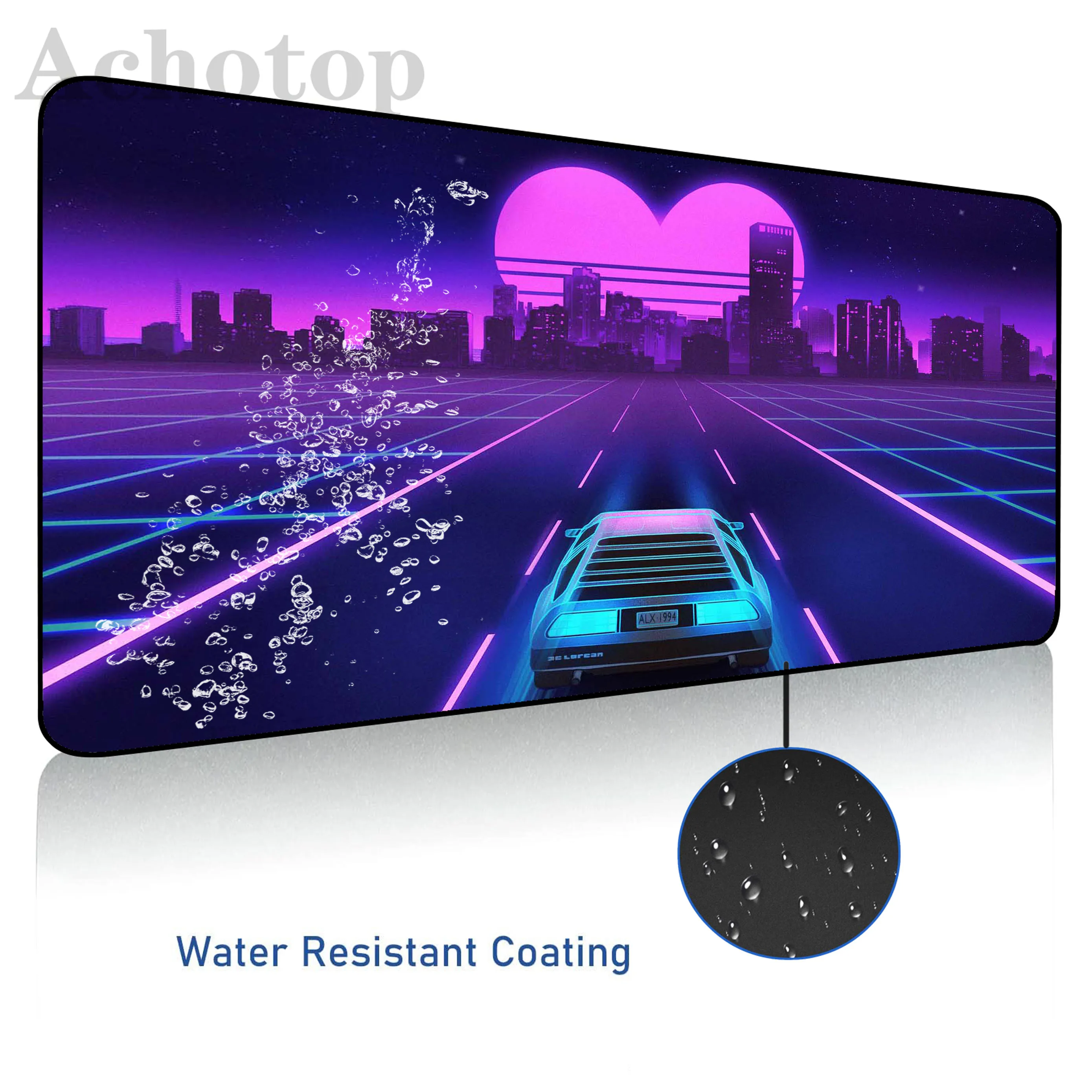 Neon Cool Waterproof Antifouling Gaming Mousepad Gamer Mousemat Mouse Mat Desk Pad XXL Mouse Pad Keyboard Mat Pc Tapis de Souris