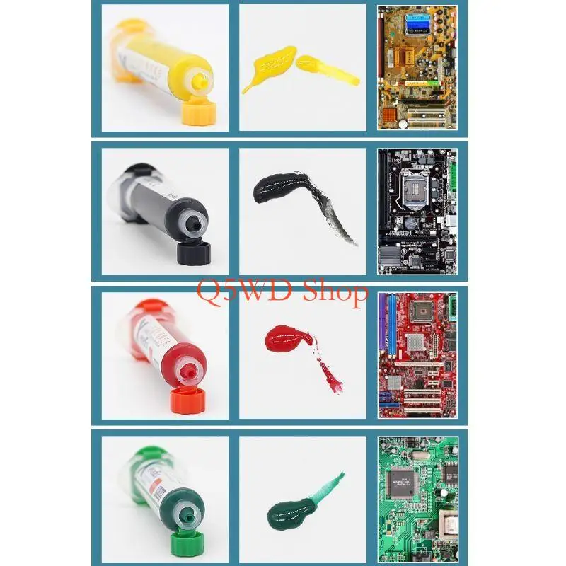 

Q5WD УФ -паяльная маска PCB BGA PAINT Предотвращение коррозионных сварки сварки масла Solderi