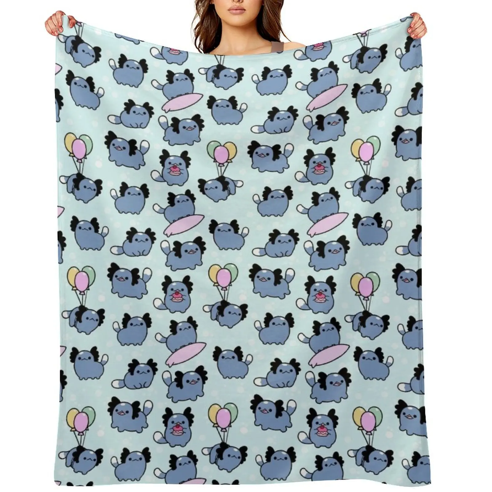 

Beta Wooper Throw Blanket Flannel Fabric Thermal Polar Single Blankets