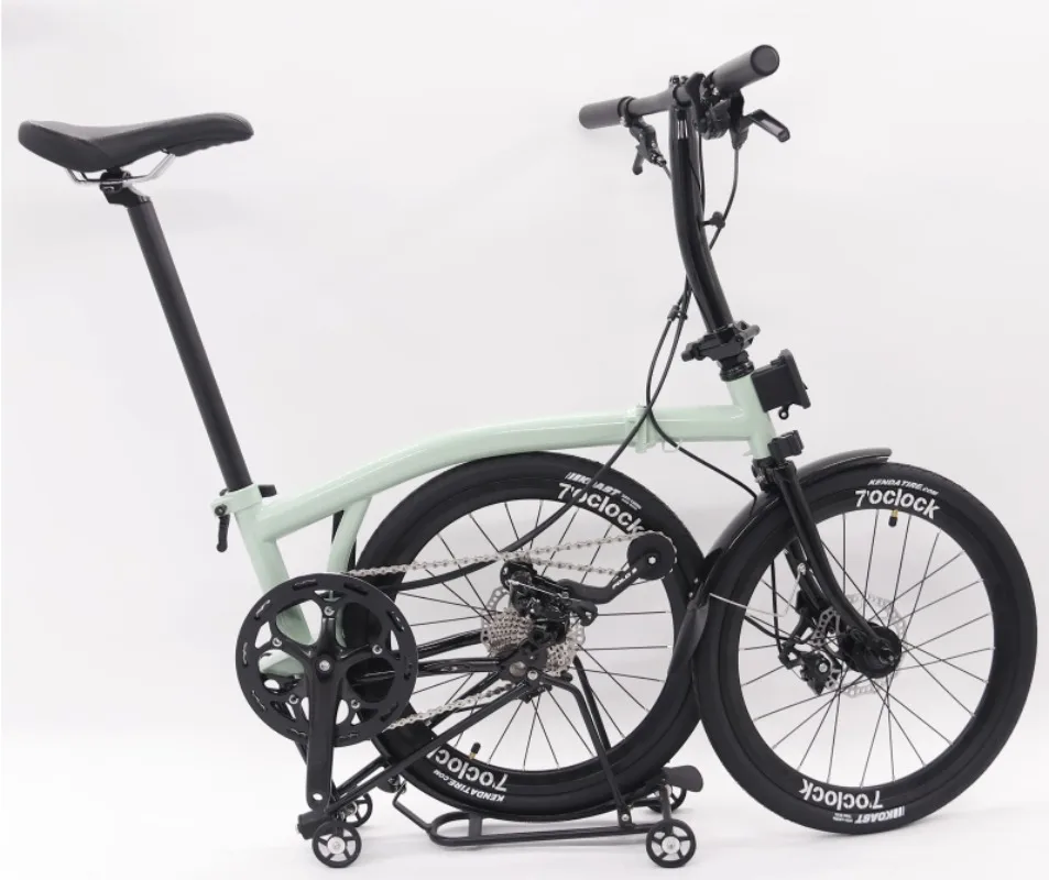 Foldable high quality molybdenum steel frame T9D-20D tri-fold bicycle