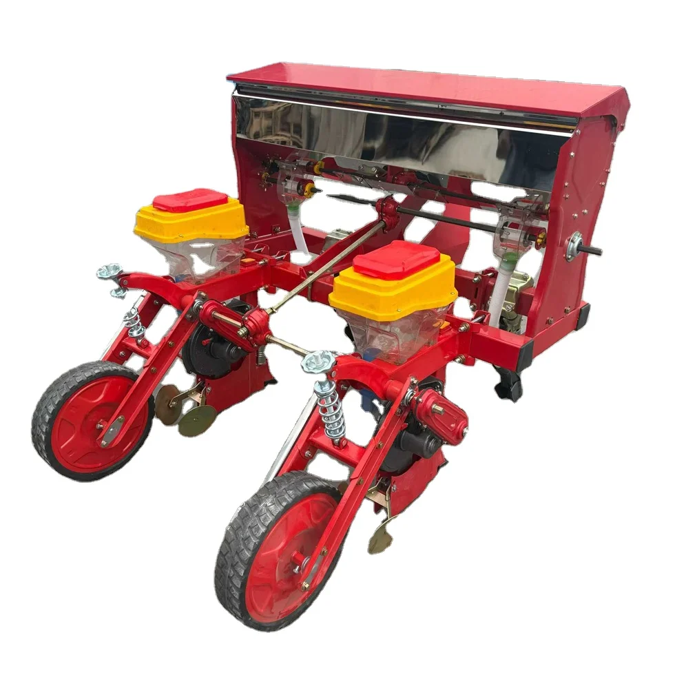 Farm Corn Planting Machine Multi Row Maize Seeder with Engine Adjustable Row Spacing High Efficiency Agricultural Planter