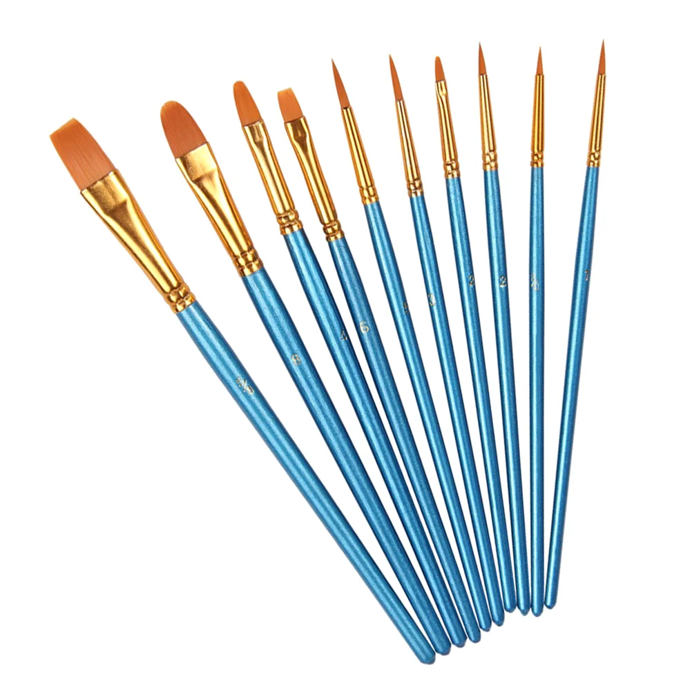 Round Paint Brush Painting Accessories Watercolor Pen Line Drawing Professional