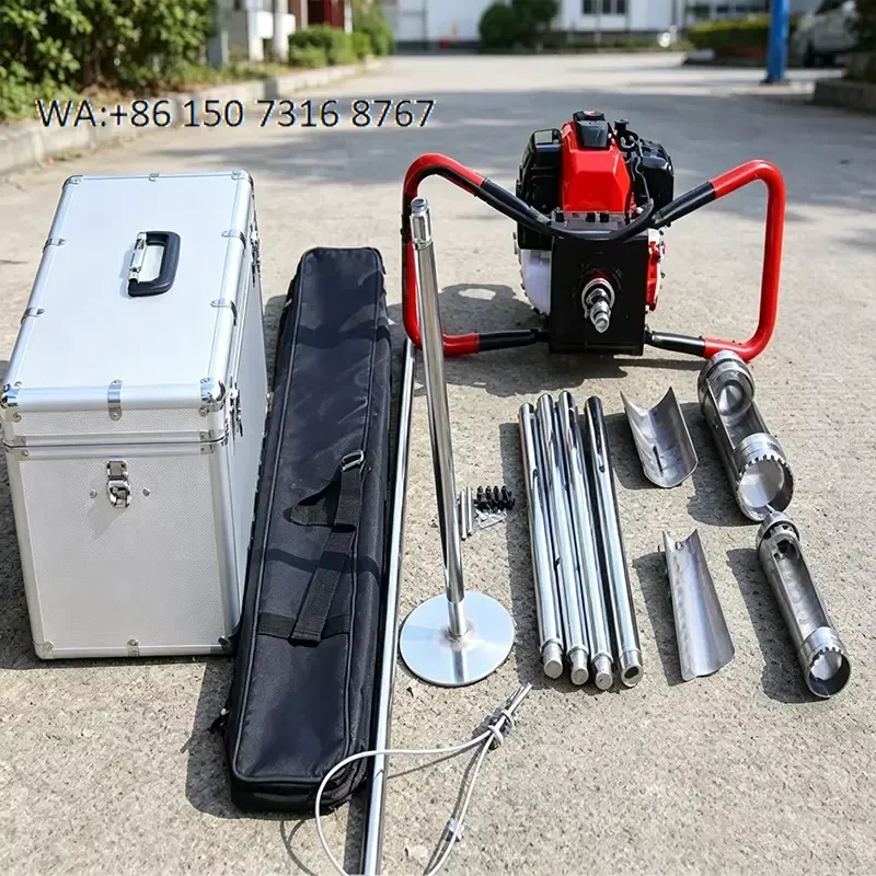 Engine Powered Soil Core Sampler Undisturbed Sample Collection Tool for Environmental Testing