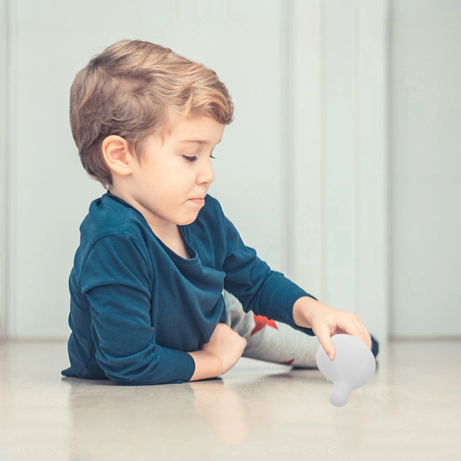 

Creative DIY Silicone Accessories Replacement White Ball for Kids Outdoor Party Fun Stress Relief Blow