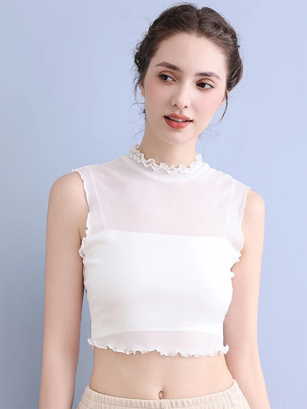 

Новая модная универсальная женская накладная воротничка-имитация с рюшами и кружевной отделкой для осени и зимы