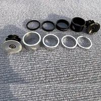 TITLE-auriculares espaciadores para bicicleta, pernos de tapa superior, piezas de bicicleta CNC hechas de aleación de aluminio, un juego adecuado para horquilla delantera de 28,6mm
