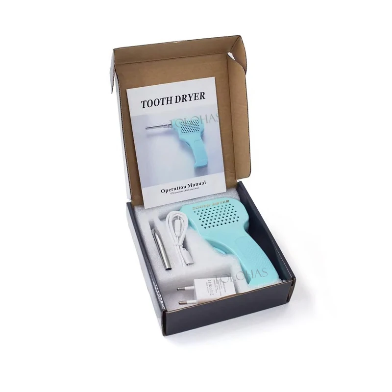 

T sToothS Drying Instrument Orals Surfaces Drying Device With 3 Tips Handheld Tooths Dryer