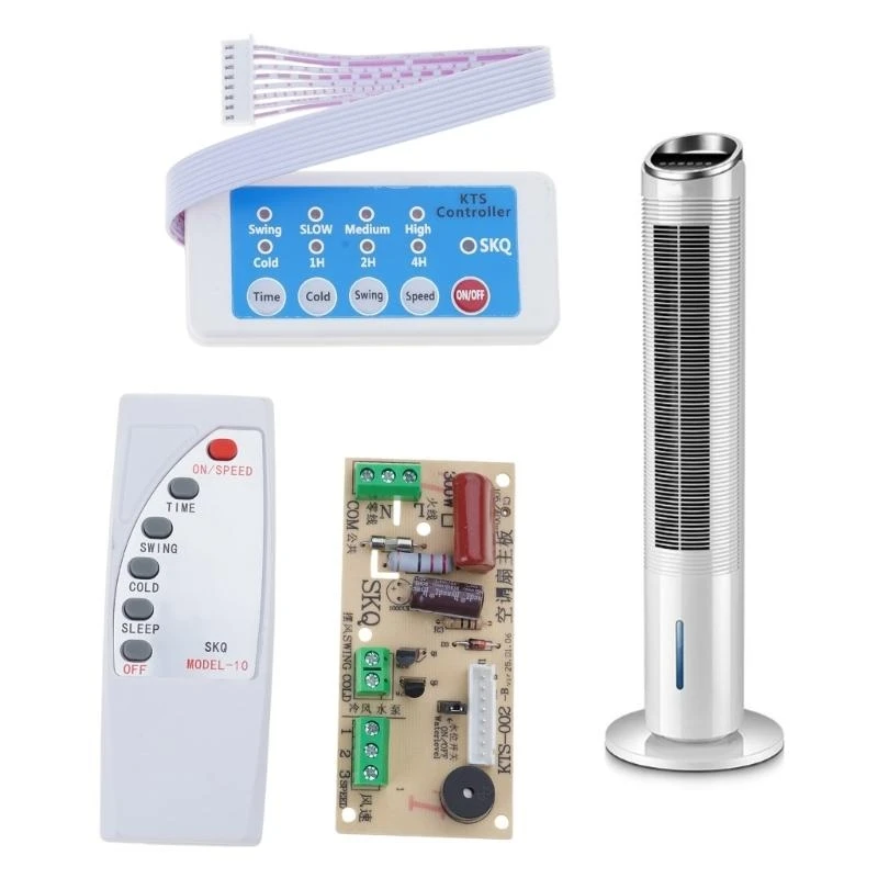 Universal Fan Circuit Board Cooling Fan Board Plastic Remote Control Board