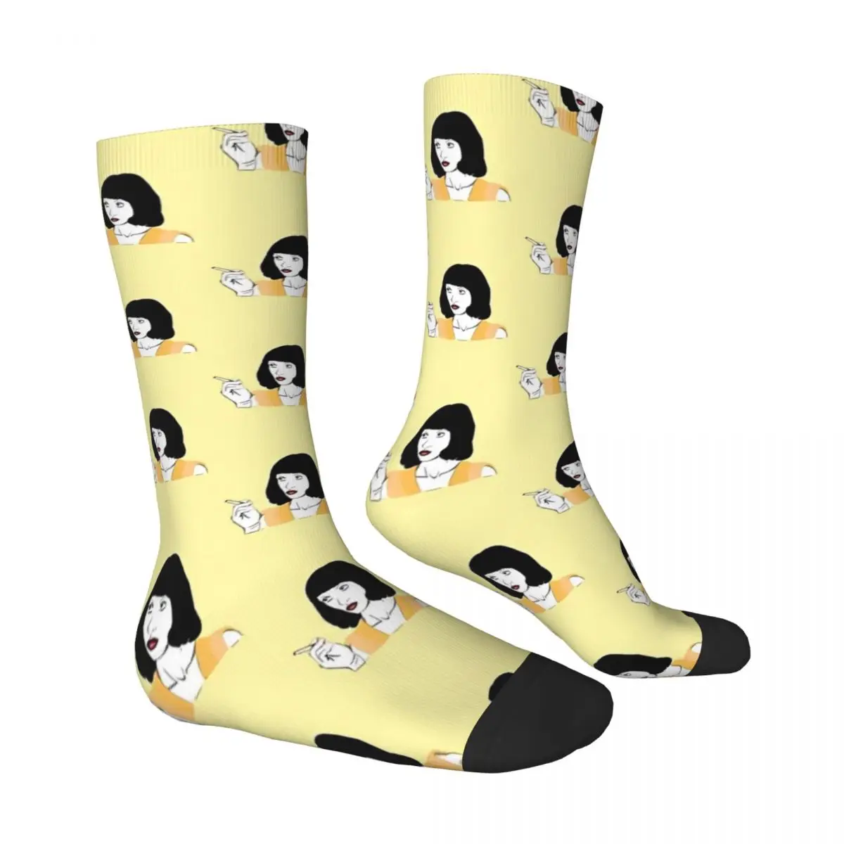 Shelley Duvall The Shinings Unisex Winter Socks Hiking Happy Socks street style Crazy Sock