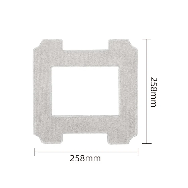 ABRG-10Pcs ممسحة القماش قابل للغسل ممسحة منصات ل Ecovacs WINBOT W1/W1 برو نافذة مكنسة كهربائية استبدال قطع الغيار