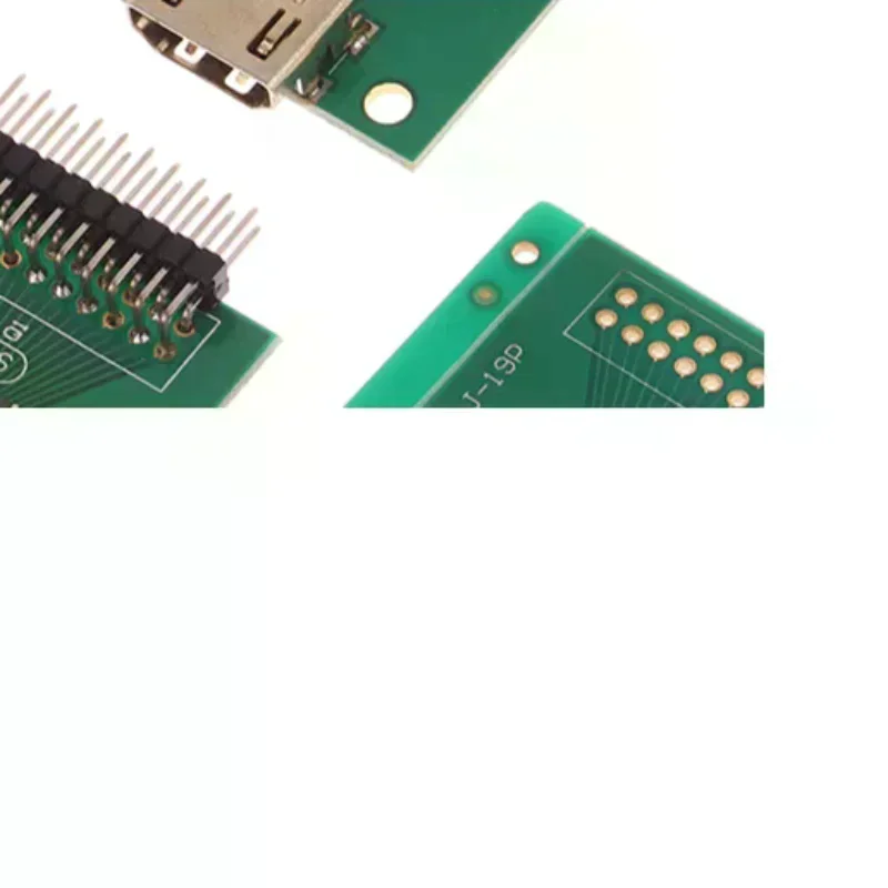 Compatible With HDMI 19Pin Test Socket Jack 19 Pin Adapter test Board With PCB Board