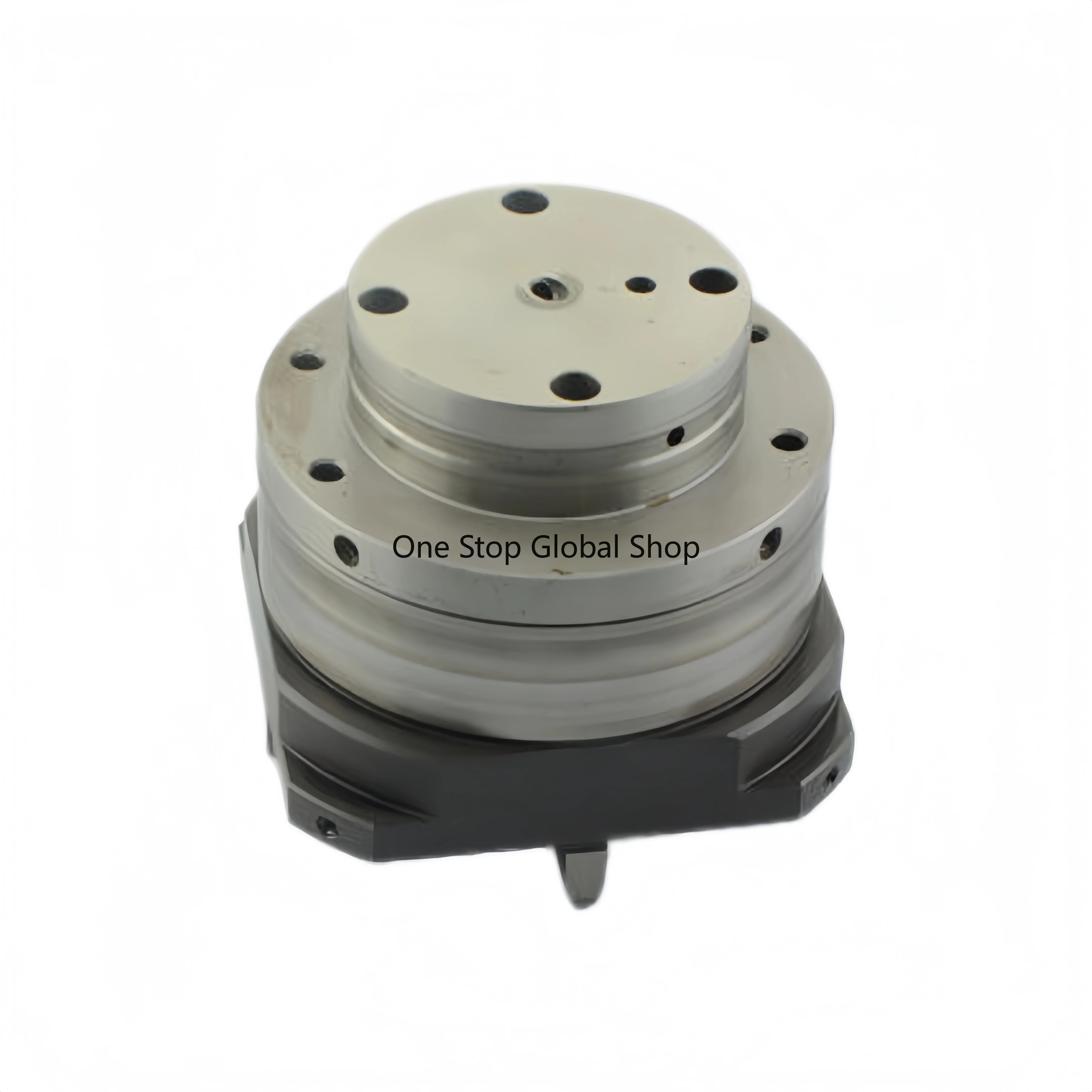 

ER-007523 Compatible 4 Jaw Pneumatic Lathe Chuck 2500N 0.002mm for EDM Machine Tools 3A-100051