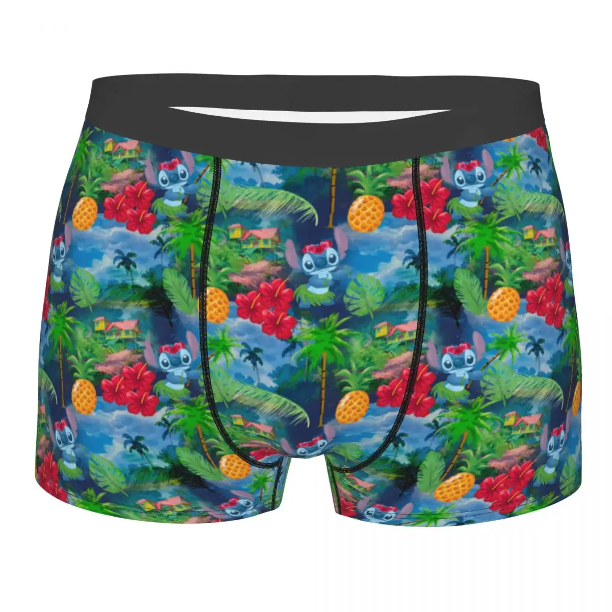 

Man Stitch Underwear Funny Boxer Shorts Panties Male Breathable Underpants S-XXL