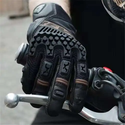 Nuevo Revit Sand 3 Trial motocicleta aventura Touring guantes ventilados moto deporte guantes de carreras de cuero genuino todos los tamaños