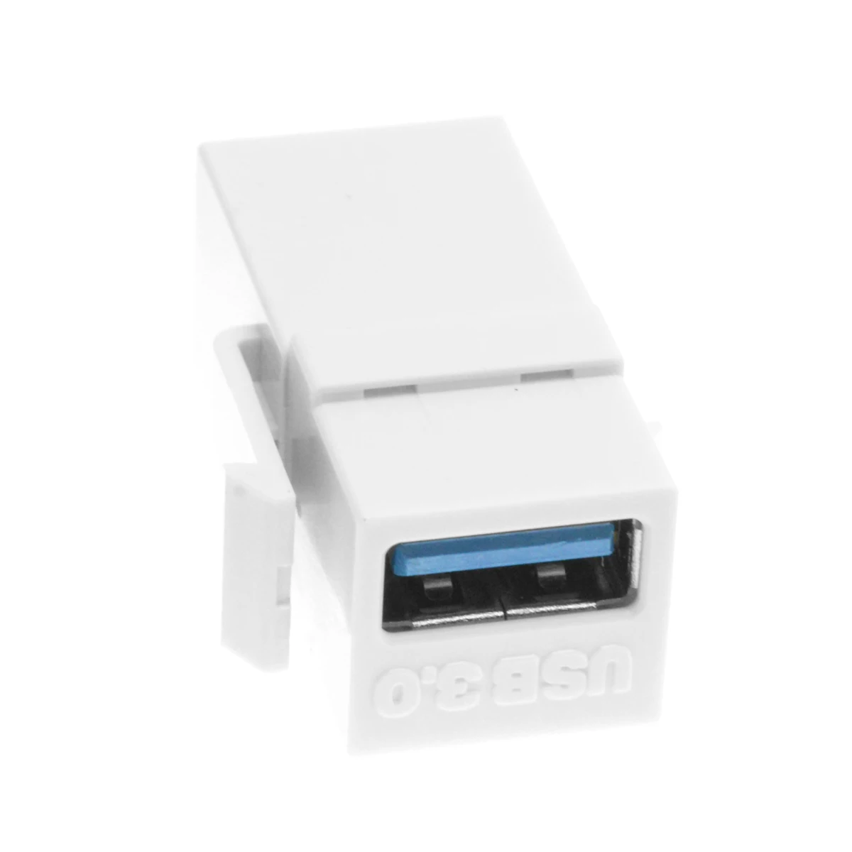 Cablecc-Tipo A Adaptador de Extensão Fêmea, USB 3.0, Keystone Jack, Placa de Parede, Painel Outlet