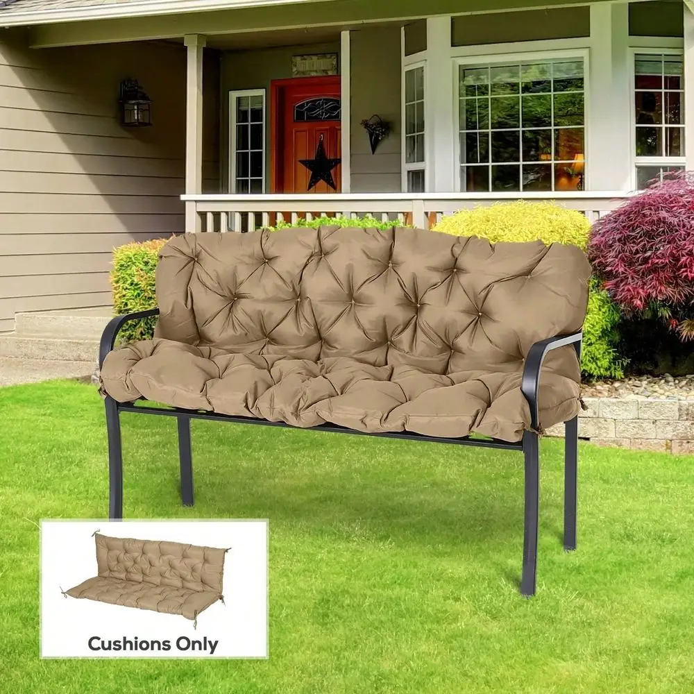 

Подушка для скамьи X 38 Tufted, для уличной мебели, 3-местная, замена для качелей, дивана для патио, очень мягкая, в комплекте B