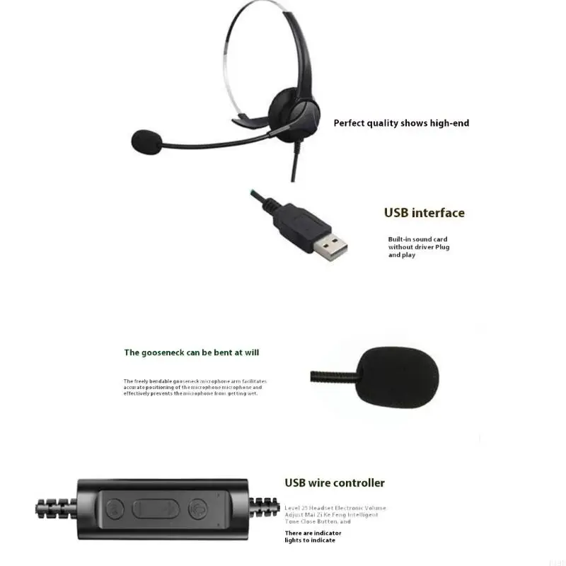 RJ9 Corded Headphon…