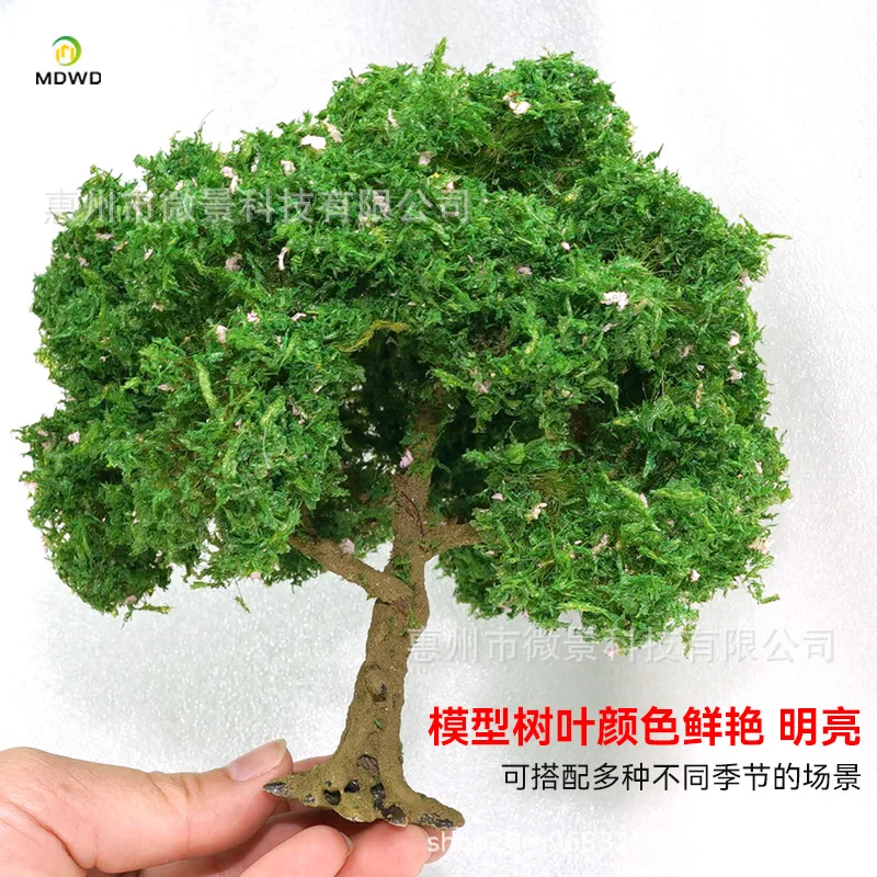 Hot-selling Model Material Wire Tree Model Mountain Sand Table Decoration Diy Model Green Tree Train Railway Railroad Layout