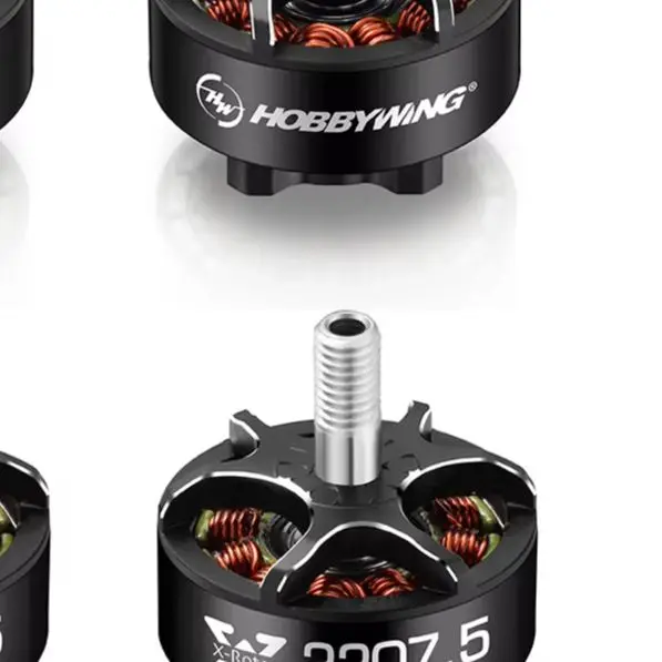 Hobbywing XRotor 2207.5 1780KV 1980KV 4~6S Lipo Brushless Motor 5mm Shaft Suitable 5inch Flower Fly Traversing Drone
