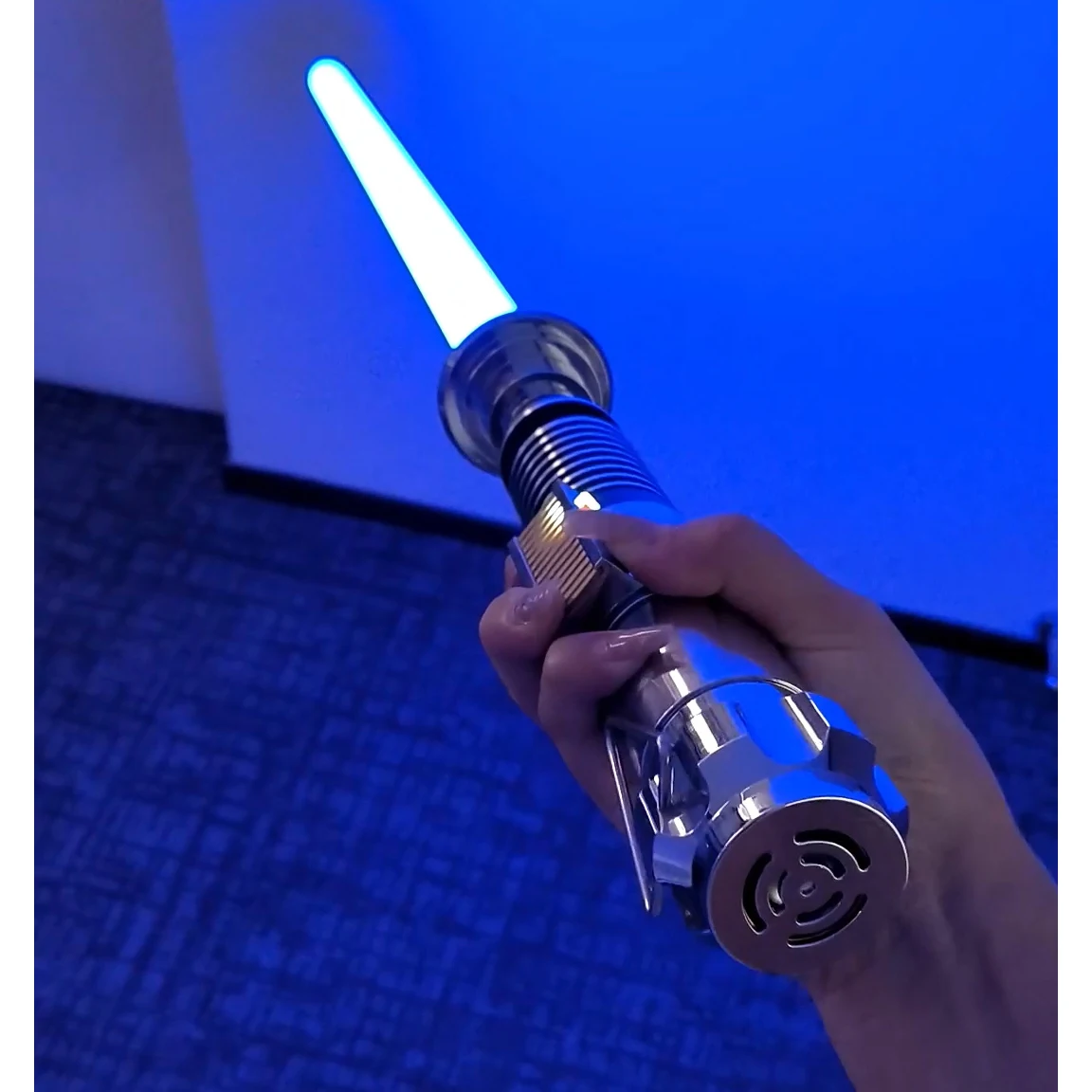 Luke EP6 TXQSABER RGB NoePixel épée laser balançoire lisse poignée en métal sabre laser Bluetooth contrôle couleurs changement Cosplay FOC