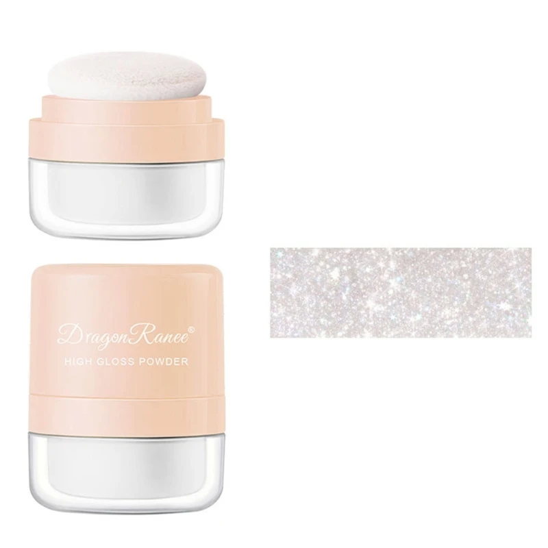 Fairy High Light Pat Powder Makeup Body High Gloss Powder Brighten Loose Powder