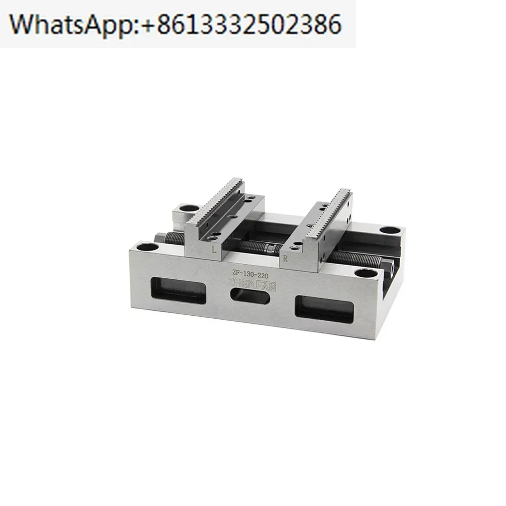 130-220  precision four-axis, five-axis, turntable fixture, self-centering CNC vice、Double jaw
