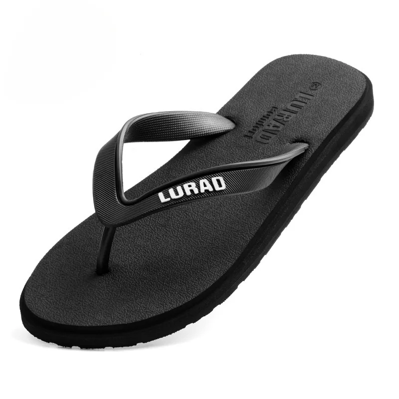 

Men's flip-flops men's high-end non-slip beach slippers outside eva casual open-toe pinch