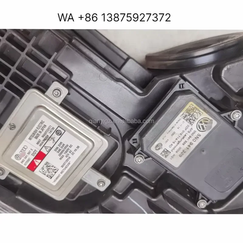 WMWMNU 12V 18W Xenon Headlight Replacement for 2014 Jetta GLI with Original HD Projector Lens Assembly 1 Year Warranty