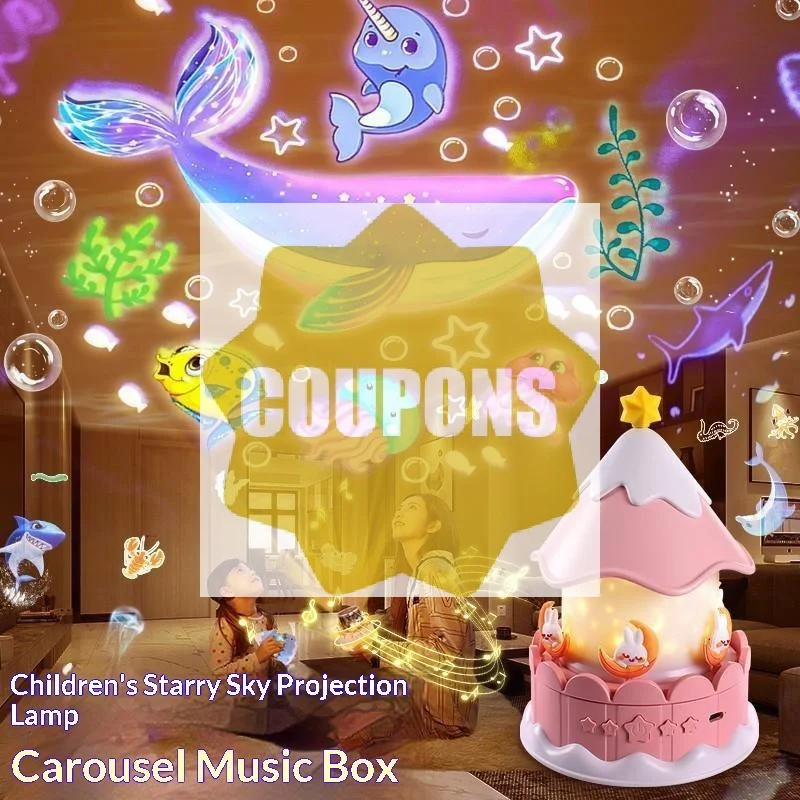 スターギャラクシープロジェクター-21種類のパターン、360度回転、タイマー機能付き、子供向けの誕生日やクリスマスプレゼントに最適なムードランプ。