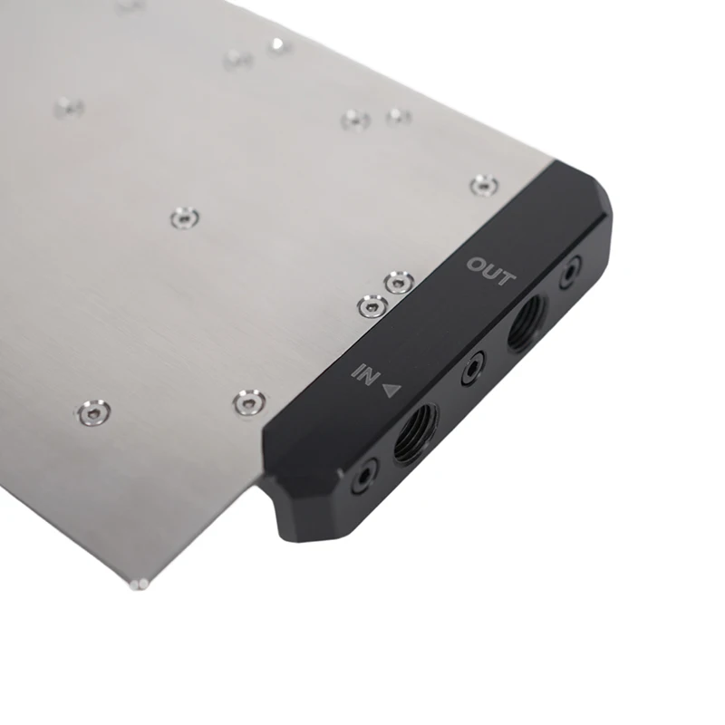 IceManCooler Metal GPU Water Block لجيجابايت Geforce RTX 5090 D GAMING OC 32G، مبرد بطاقة AORUS MASTER مع لوحة خلفية #4