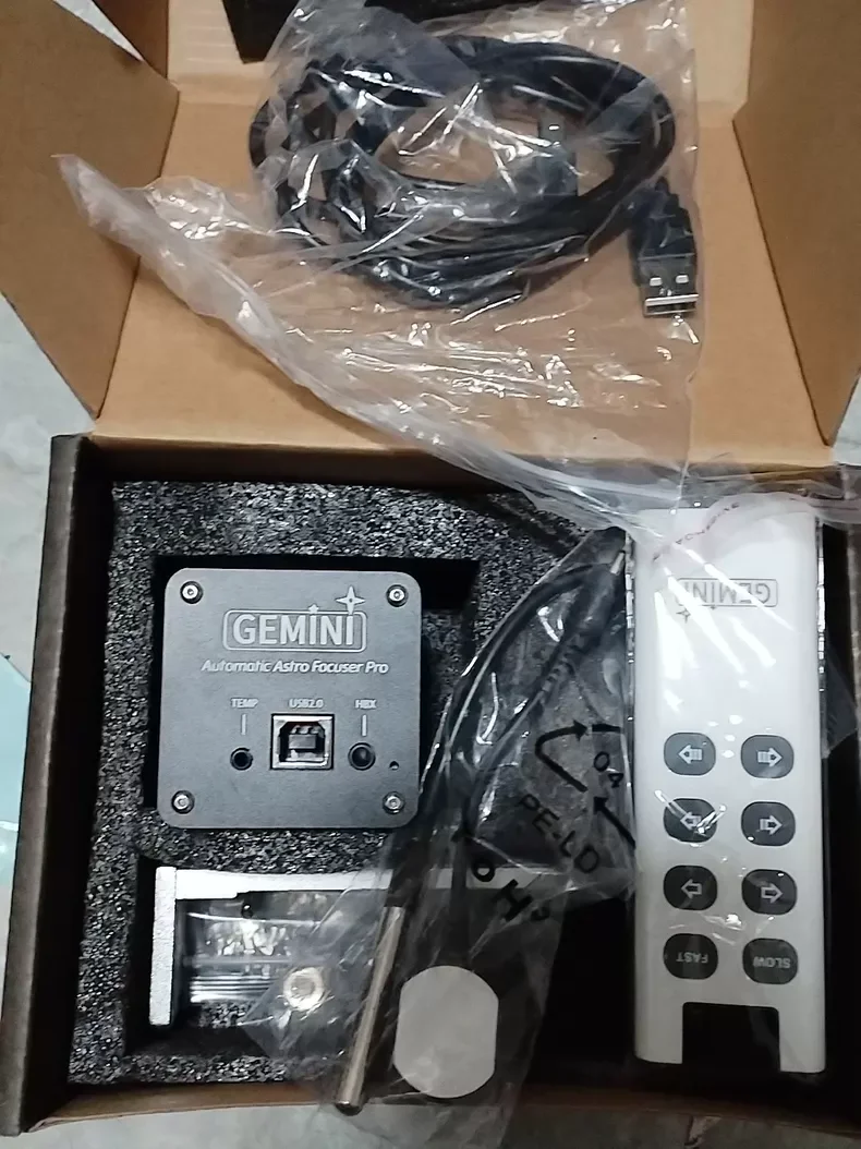 Suitable deep-sky photography imaging with astronomical telescopes GEMINI EAF motorized autofocus controlle Ascom/Indi
