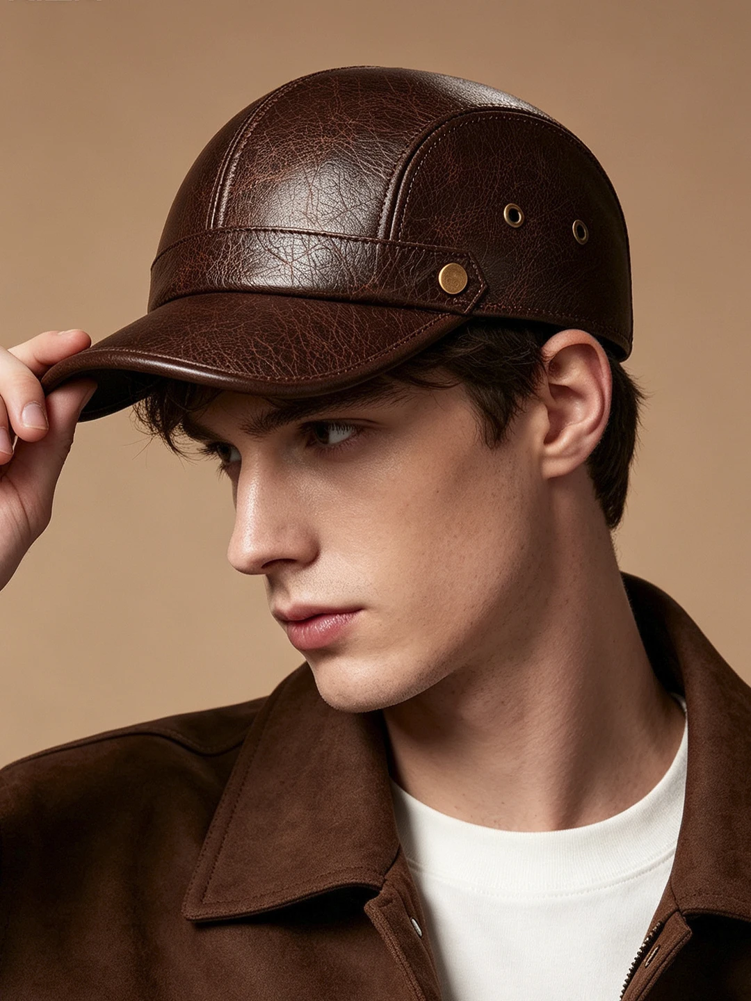 casquette-de-baseball-vintage-en-cuir-pour-homme-style-decontracte-et-tendance-avec-visiere-bec-de-canard-entierement-ajustable-a-calotte-ronde-pour-automne-hiver