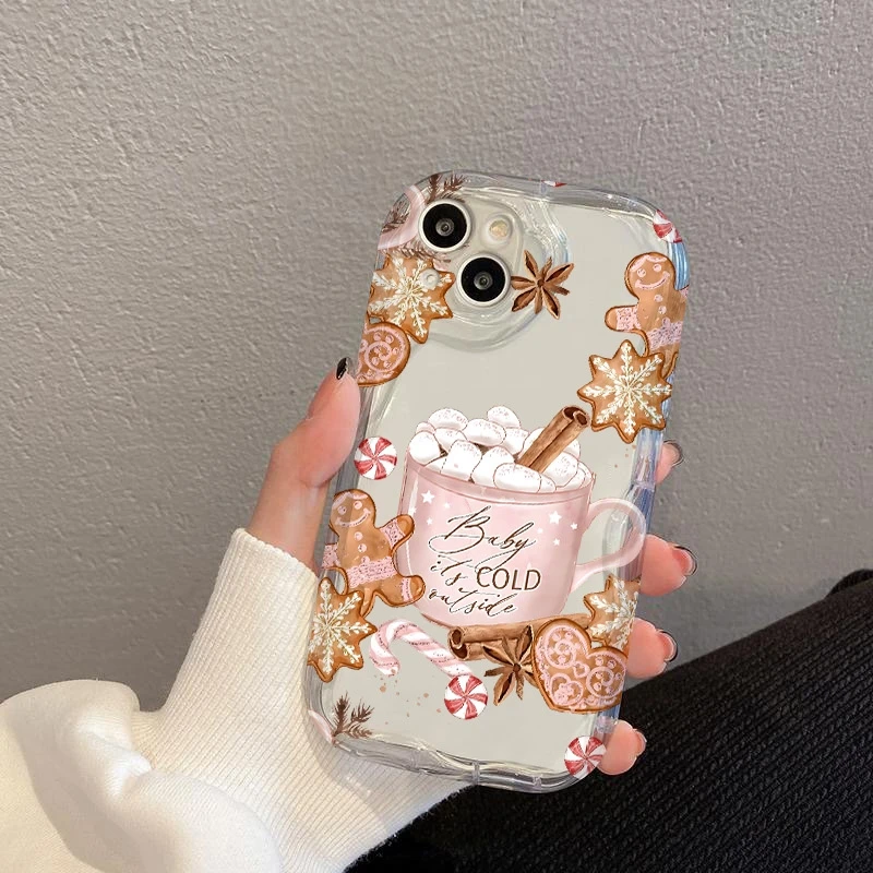 Casing Ponsel Kopi Musim Dingin Hangat Natal untuk Honor Magic 7 6 Lite Casing Honor X9C X9B X8 X8B X8C X7A X7B X6 X6B X5 400 200 Sampul