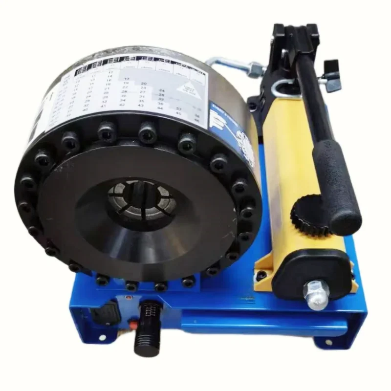 

Manual hand press machine power steering wire rope mini hose crimping machine up to 1'' 27mm