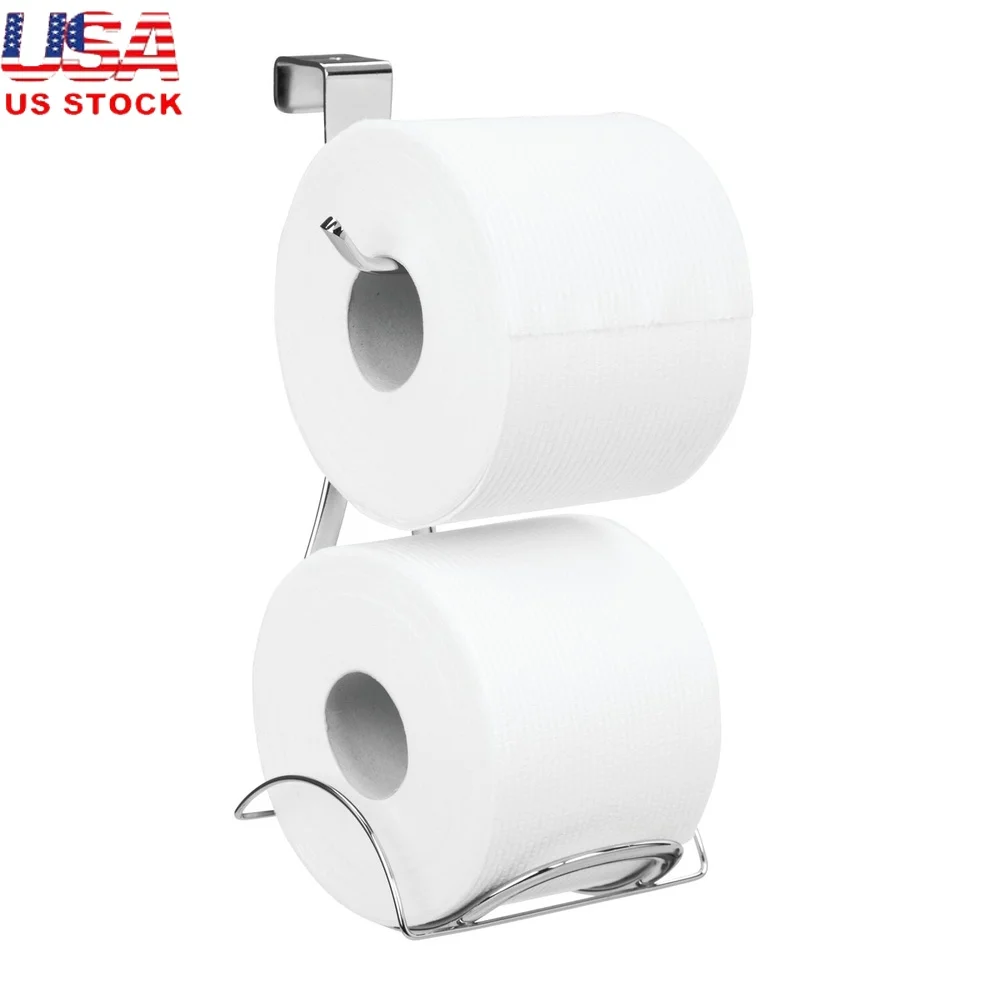 

Держатель диспенсера для туалетной бумаги над баком. Хромированная конструкция, экономия места. Дополнительное хранилище в рулонах. Не требует установки сверла. Прочная сталь.