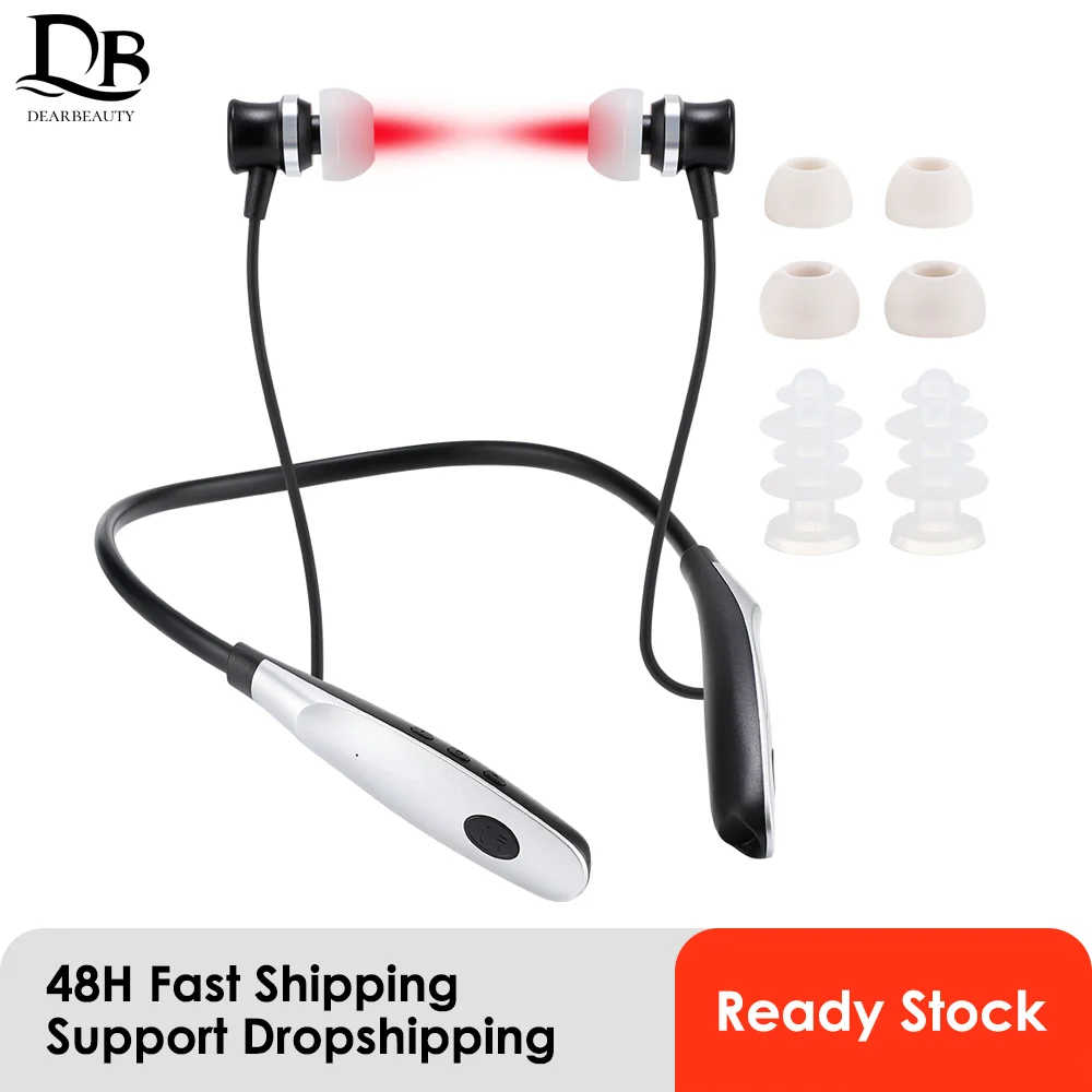 

Portable Nasal and Ear Canal Laser Irradiator Rechargeable Neck-hanging 650nm Laser Ear Irradiator Reduce Tinnitus