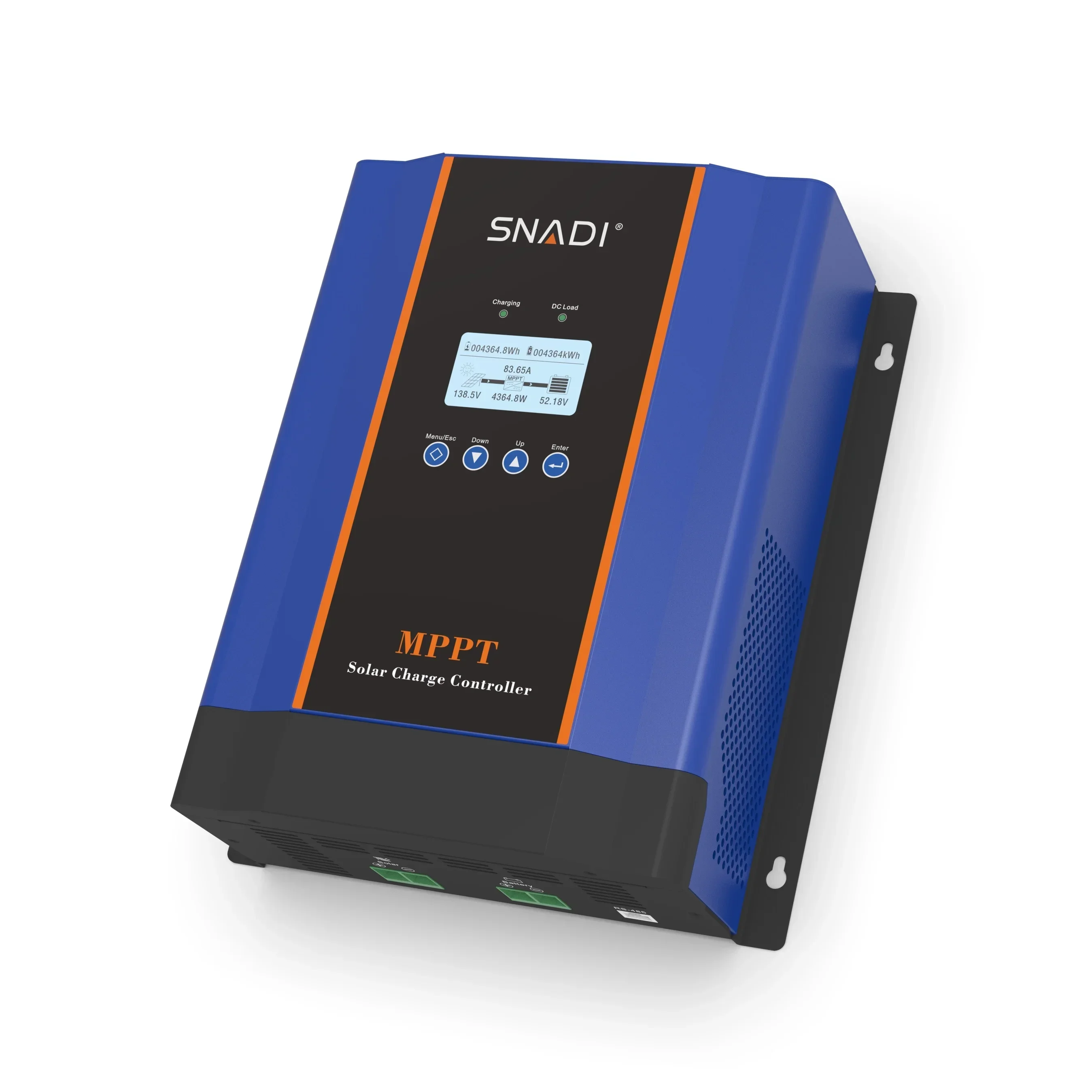 SNADI 48V MPPT Solar Charge Controller Regulator Solar 100A Charge Controller 48V for Lithium Ion Batteries Power Mppt 100A