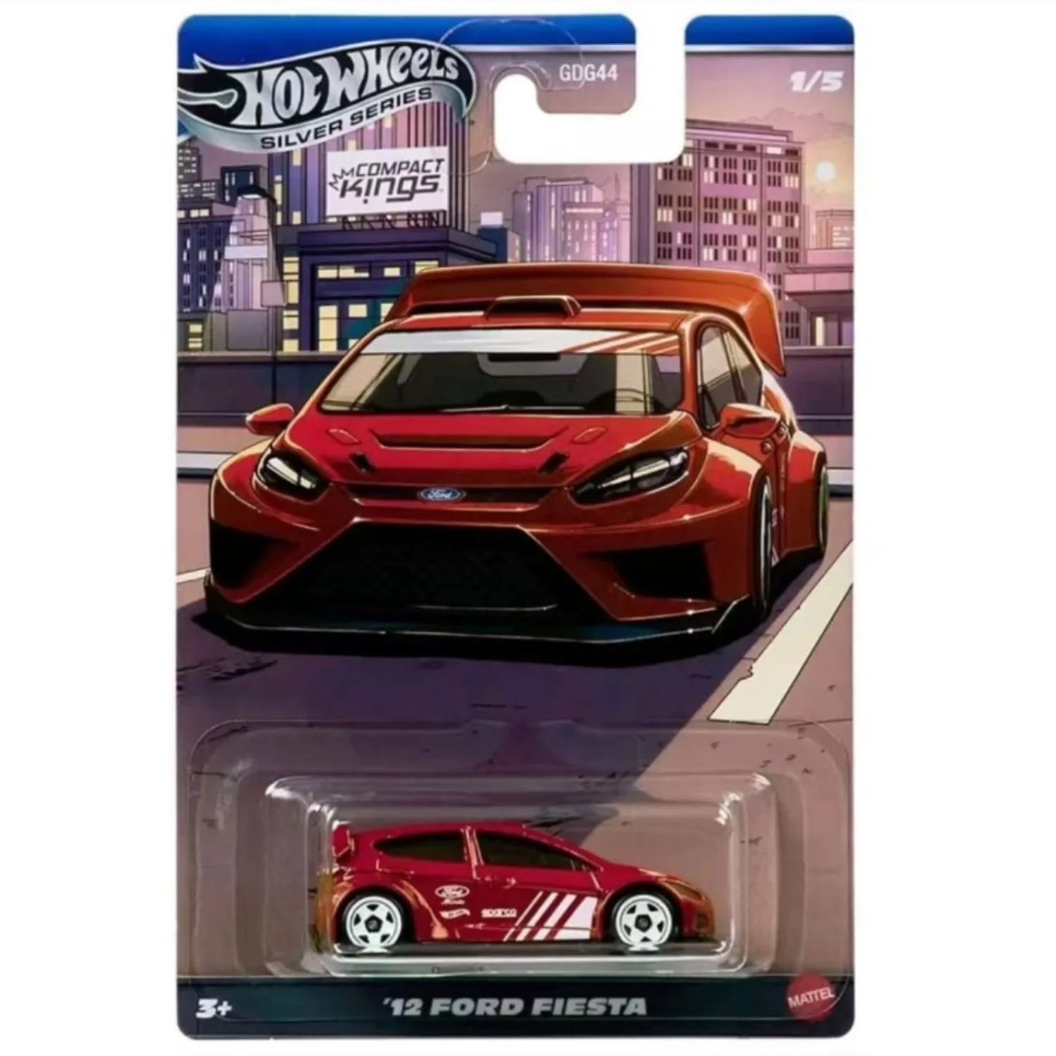 CASE A Original Hot Wheels Silver Series 1/64 Compact Kings Miniatures Car HotWheels Model Car Hoteelws Car Hotweheels GDG44