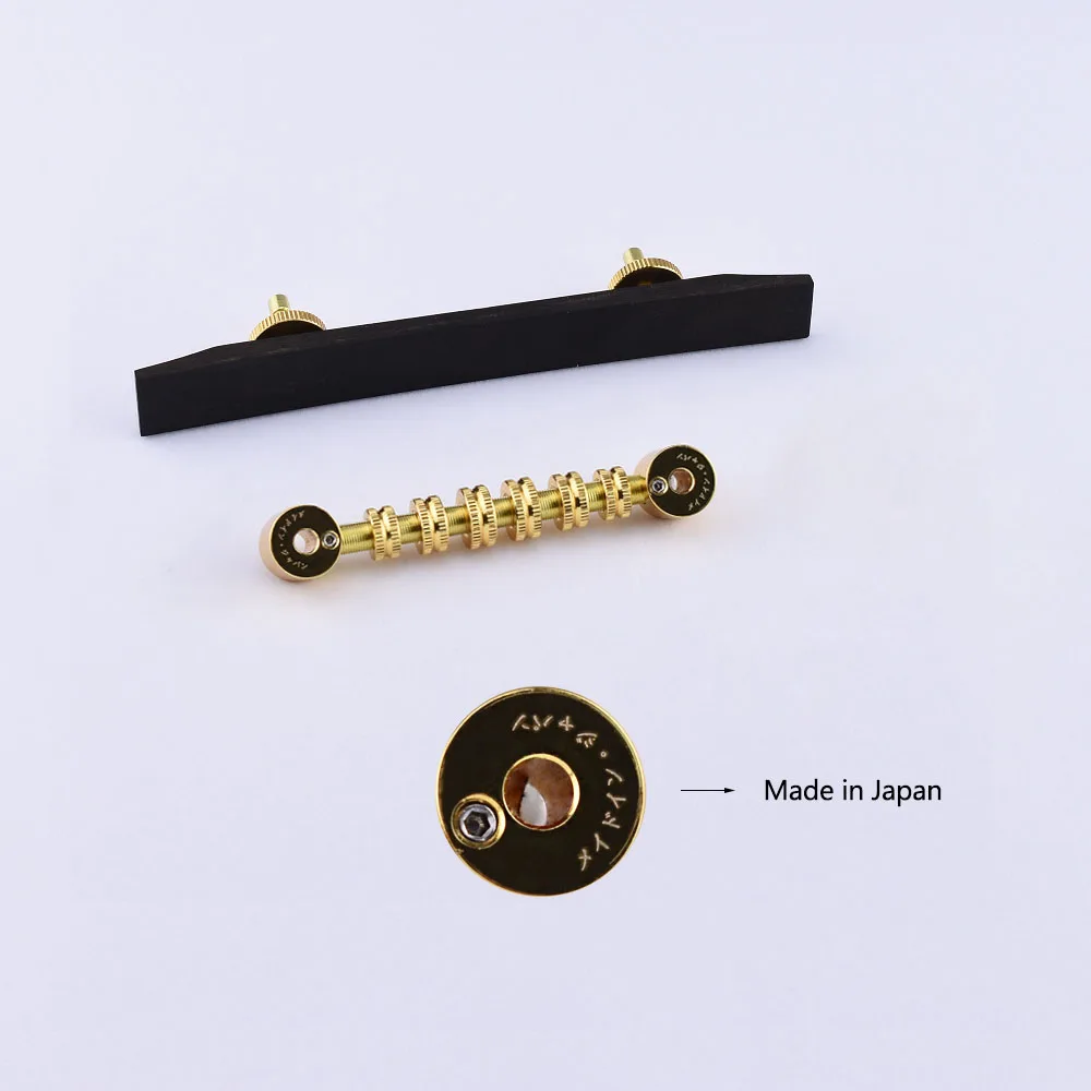 【Made in Japan】Original Stainless Steel Space Control Adjustable Roller Bridge With Ebony Base