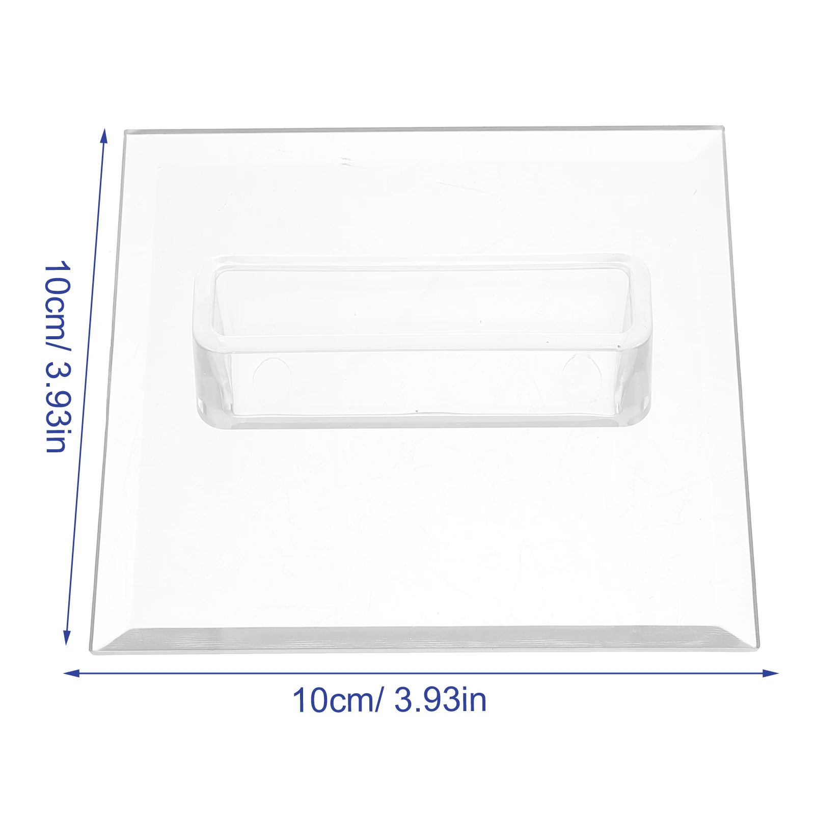 Crystal Scraper Acrylic Paint Tool For Diy Art Craft Sanding Reusable Clear Scraping Board Household Wall Painting Scraper