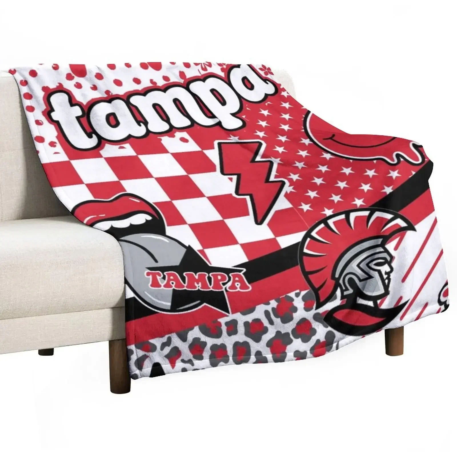 

Tampa Throw Blanket Plush Weighted Bed Fashionable Blankets