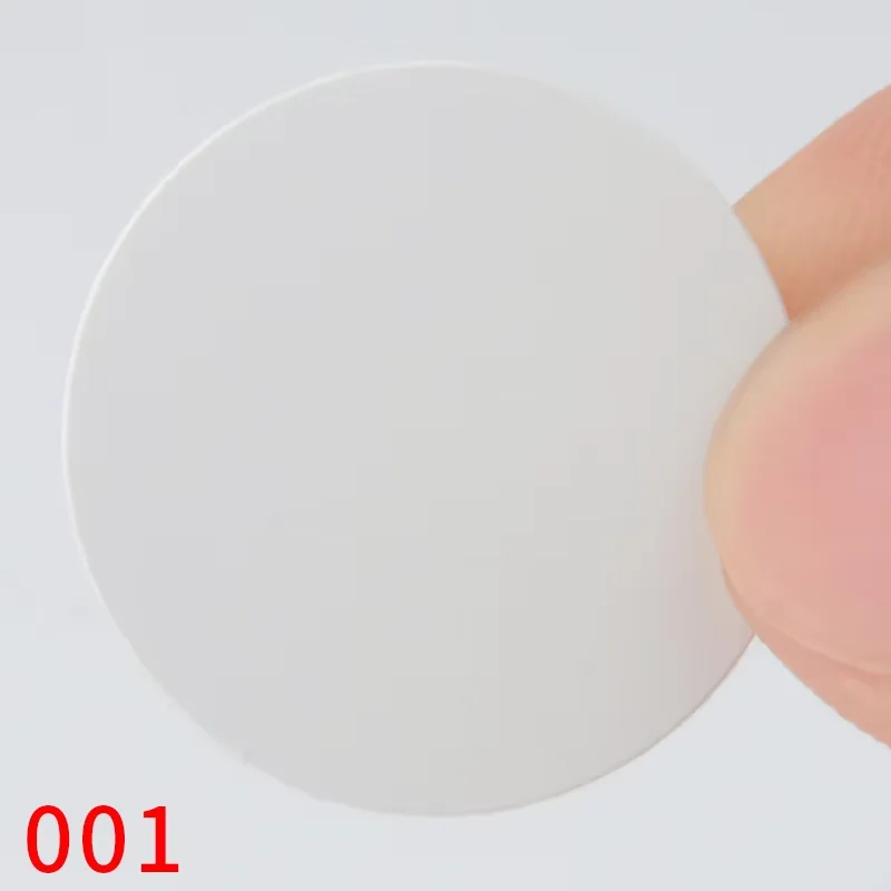 Home Decor Decorative Screw Cover Combination Set, White Plastic Cap & Self‑Adhesive PVC Cover for Furniture Cabinet Repair