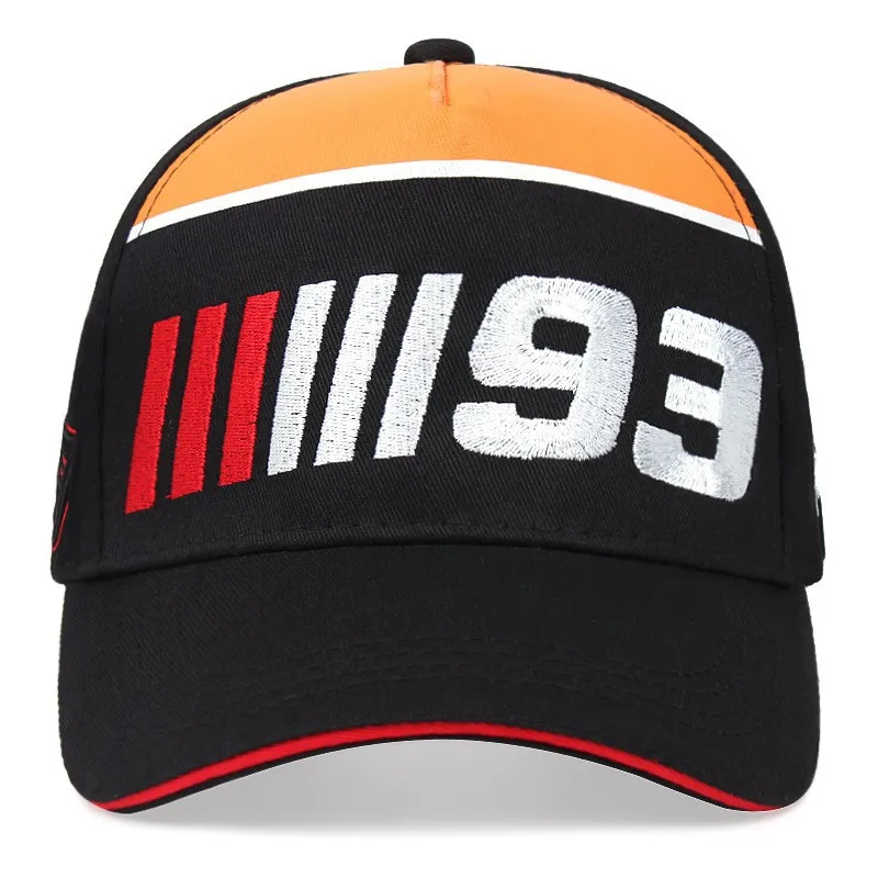 93 Logo Car Hat Men's Logo Commemorative Hat Sunblock Visor Racing Cap Team Baseball Cap