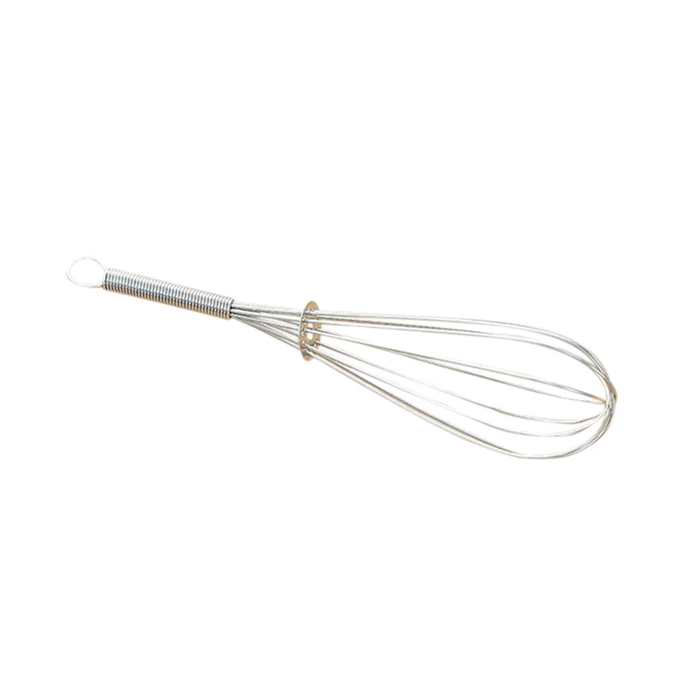 

1Pcs Stainless Steel Balloon Whisk Handheld Egg Frother Kitchen Tool for Cooking Baking Mixing Pancake Milk Blend